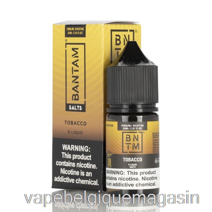 Sels De Tabac De Jus De Vape - Vape Bantam - 30ml 18mg